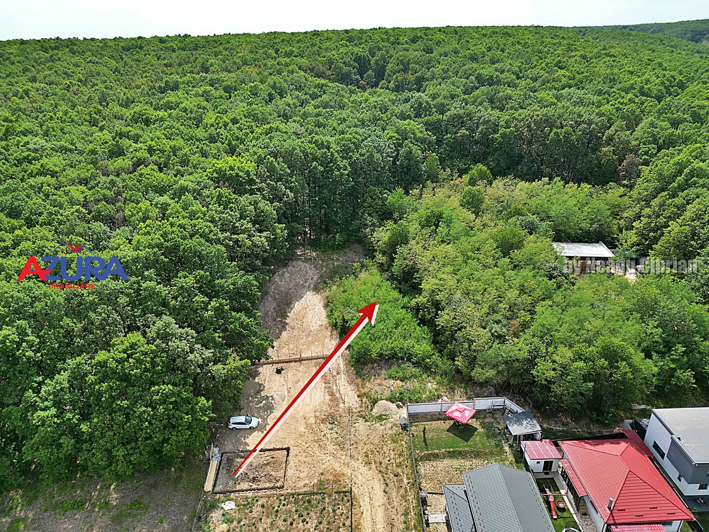 AZURA Imobiliare - Vanzare teren Hintesti, langa padure, 300m din DN - Poză 26