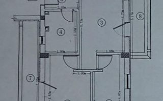 Apartament 3 camere , 43mp , 2 balcoane, zona Eroilor Floresti - Poză 16