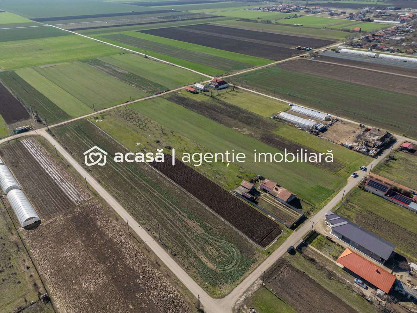 Teren 3.600 mp în Curtici, 2 fronturi stradale – La doar 20 km de Arad - Poză 6