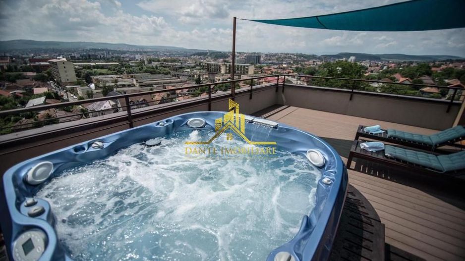 Penthouse, 3 camere, ultrafinisat, lux, terasa, jacuzzi, Sunny Hill - Poză 1