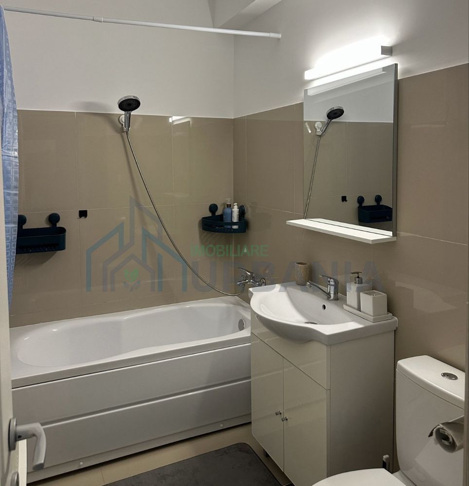 Apartament 1 cameră, mobilat și utilat complet, bloc nou, zona Păcurari (intrare Rediu), Iași - Poză 6