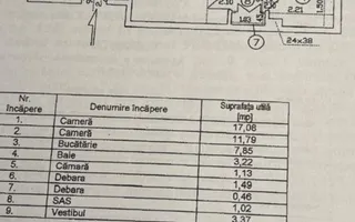 OPORTUNITATE | APARTAMENT 2 CAMERE | BERCENI BRANCOVEANU | 55 MP - Schiță 12