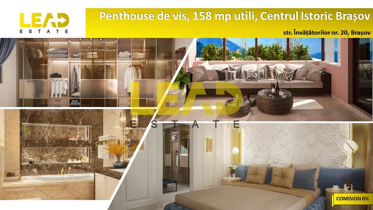 Lux si intimitate! Penthouse 158 mp, Centrul Istoric, Brasov - Poză 7