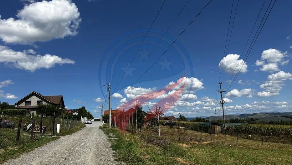 Teren intravilan Santana de Mures, 1200 mp, construibil 2 case! - Poză 4