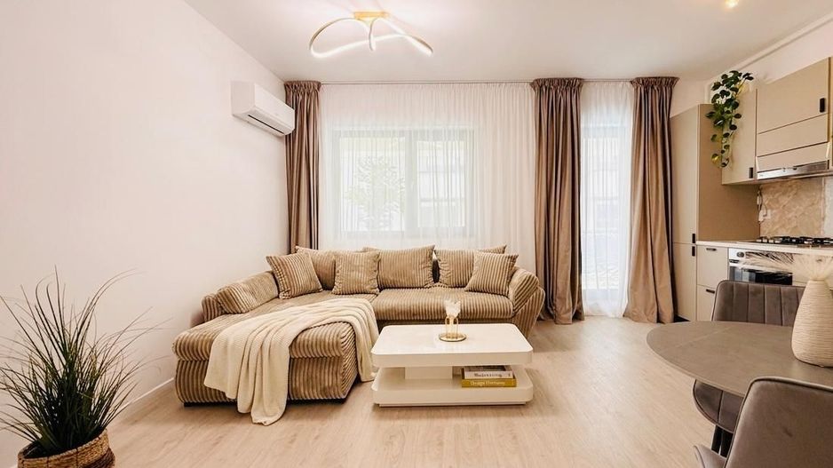 Apartament 2 Camere Premium | Pipera | Mobilat Lux | Terasă - Poză 1