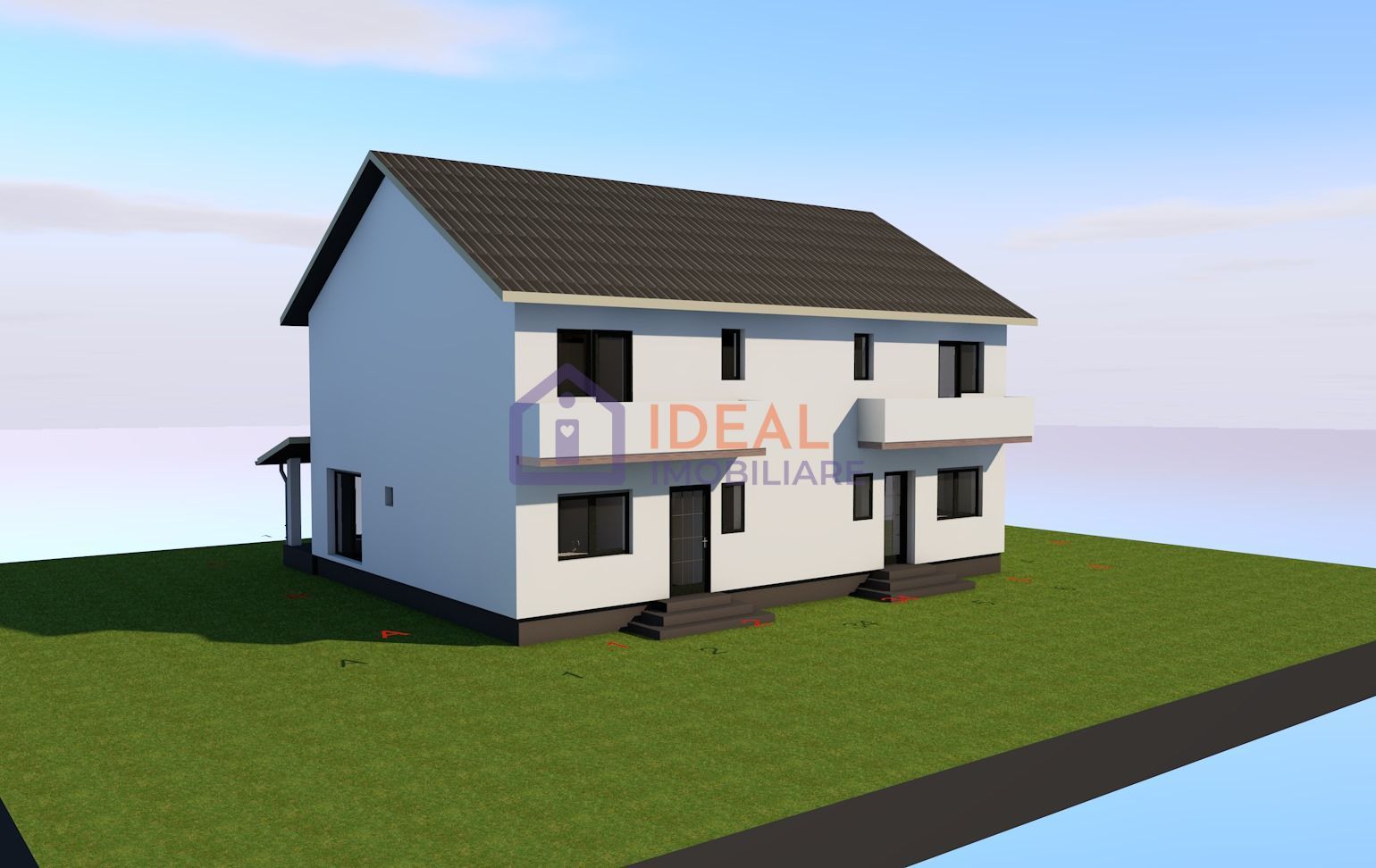 Duplex cu 4 camere si 250 mp de curte, in Selimbar - Poză 8