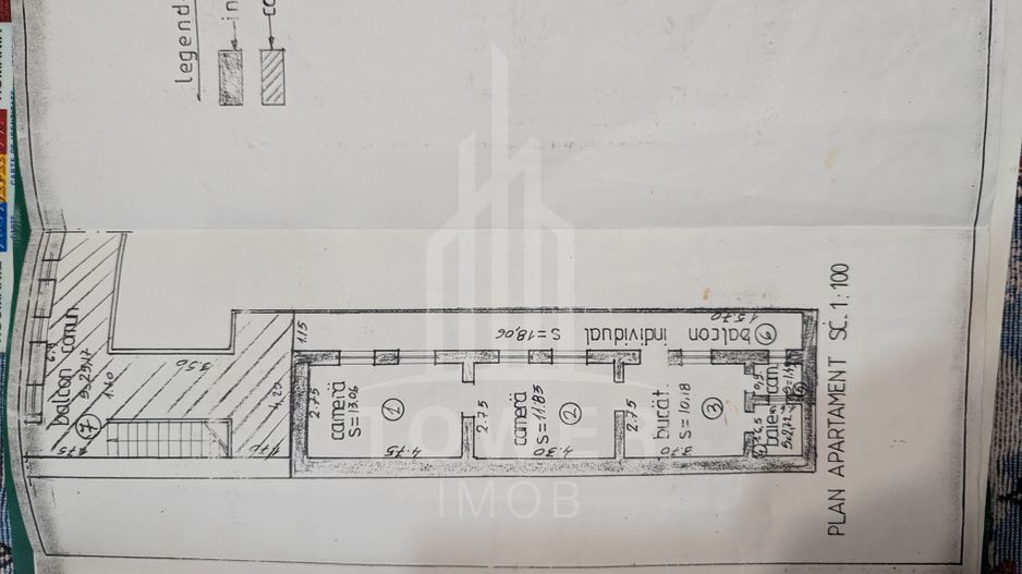 Apartament central 2 camere - Mitropoliei , Sibiu - Poză 4