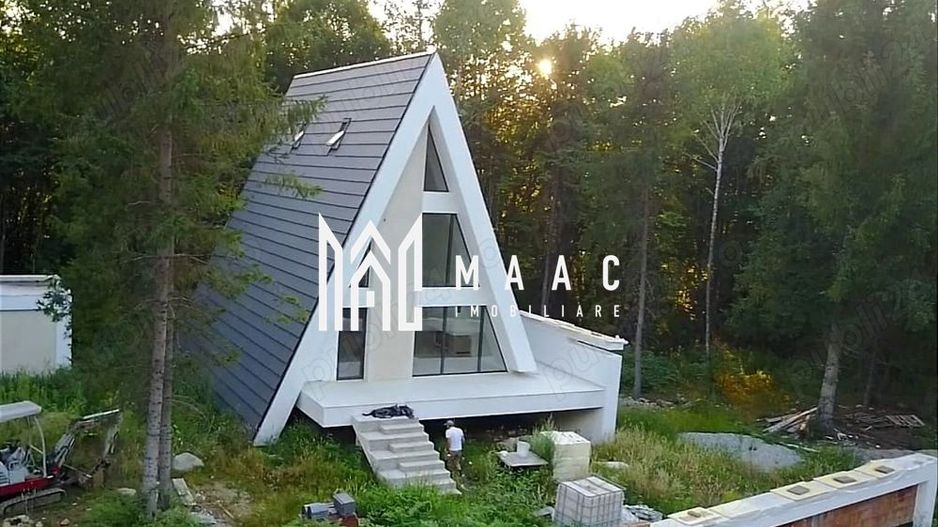 Cabană A-Frame | Porumbacu de Sus | 3 camere | 153 MPU | Castelul de Lut - Poză 1