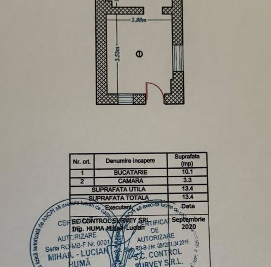 Casa Parter 43,40 mp + bucatarie anexa 13,40 mp - Parcul Carol - Poză 16
