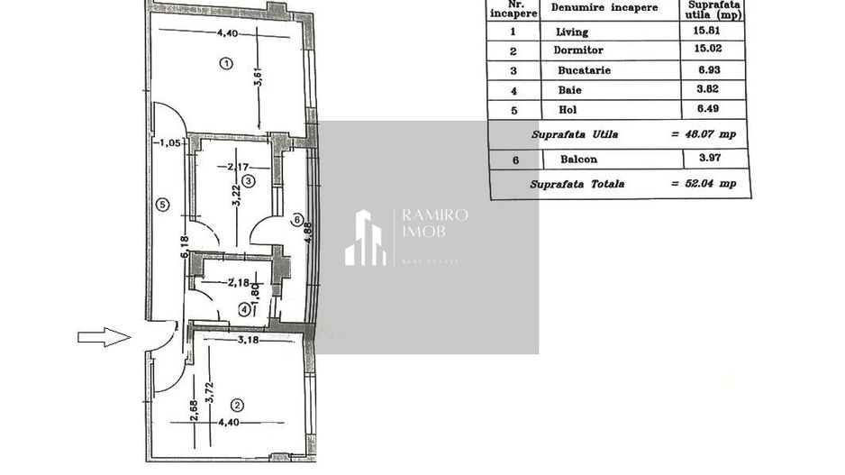 Apartament 2 camere decomandat bloc 2016 -Drumul Binelui -Metalurgiei - Poză 4