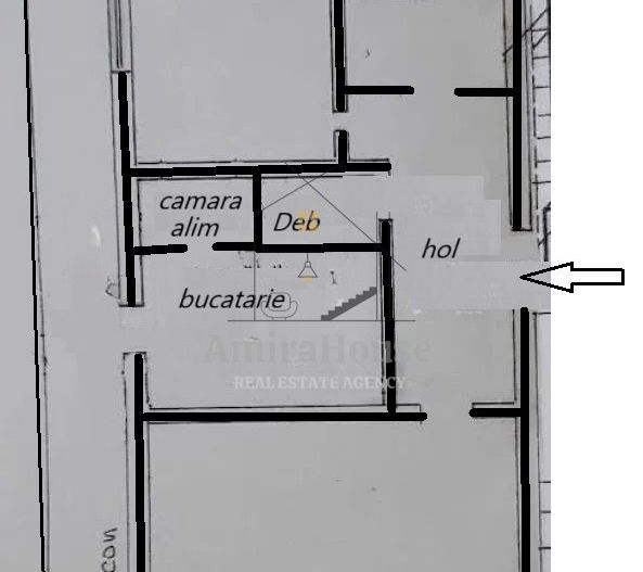 Apartament 2 camere decomandate, Zorilor zona Golden Tulip - Poză 9
