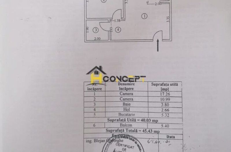 Apartament 2 camere mobilat utilat centrala proprie Aurel Persu - Poză 12