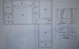 Apartament 3 camere gata de mutare Lujerului, Militari - Schiță 9