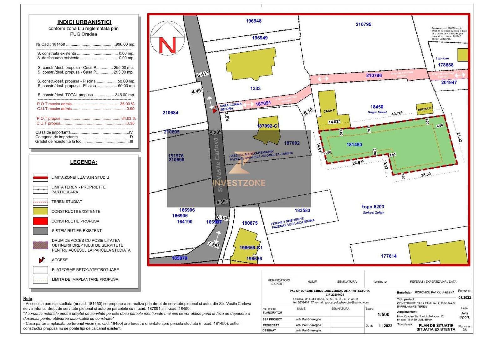 teren de vanzare 1000mp ,strada Bartok Bela Oradea - Poză 4