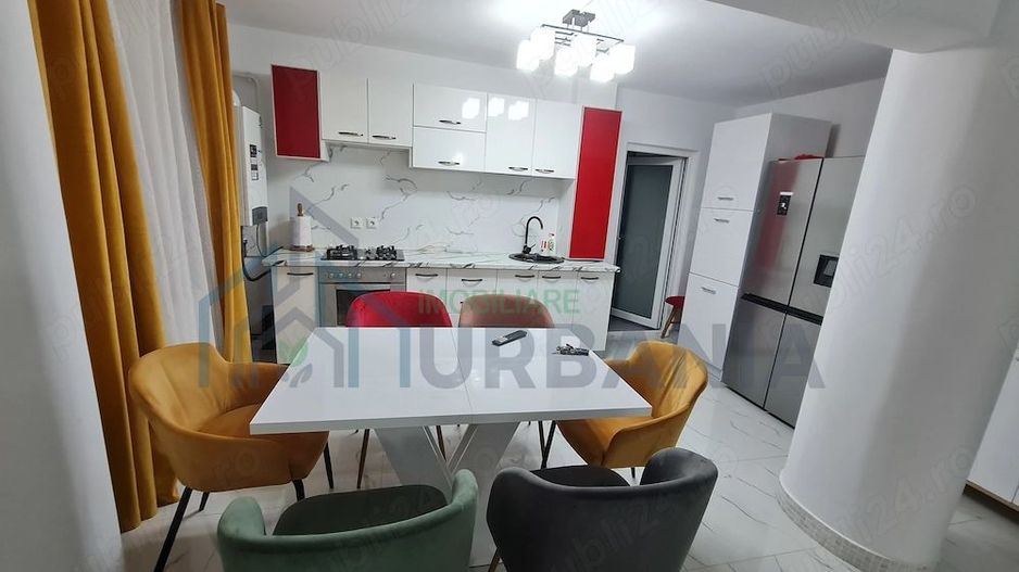 Apartament 3 camere de vânzare, Filiasi, mobilat și utilat, etaj 3 - Poză 1