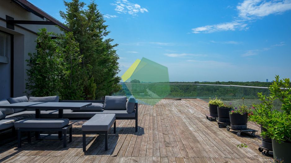 PENTHOUSE PREMIUM | 186 MP  | TERASĂ 186 MP | VEDERE PADURE - Poză 1