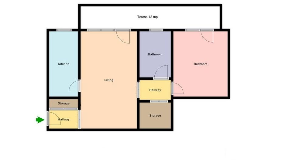 Apartament 2 camere etaj 1, Baciu, zona Regal - Schiță 18