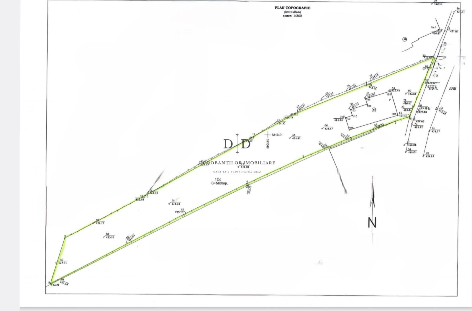 Teren de vânzare | Andrei Muresanu | 560 mp - Poză 2