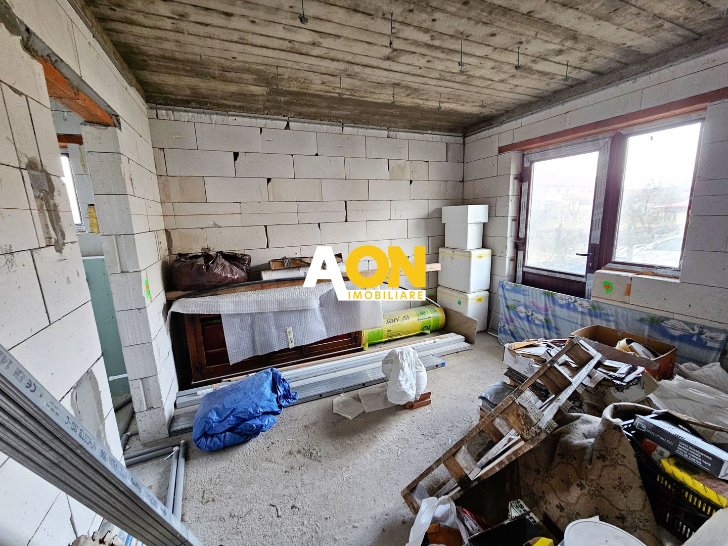 Casă S+P+1 la roșu, 5 camere, teren 500 mp, Ampoi 3, Alba Iulia - Poză 4