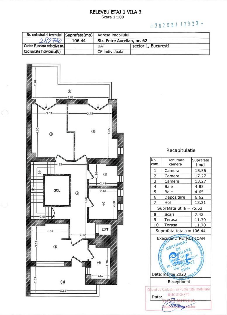 VILA 8 CAMERE - BANEASA - 220MP - COMISION 0% - Schiță 32