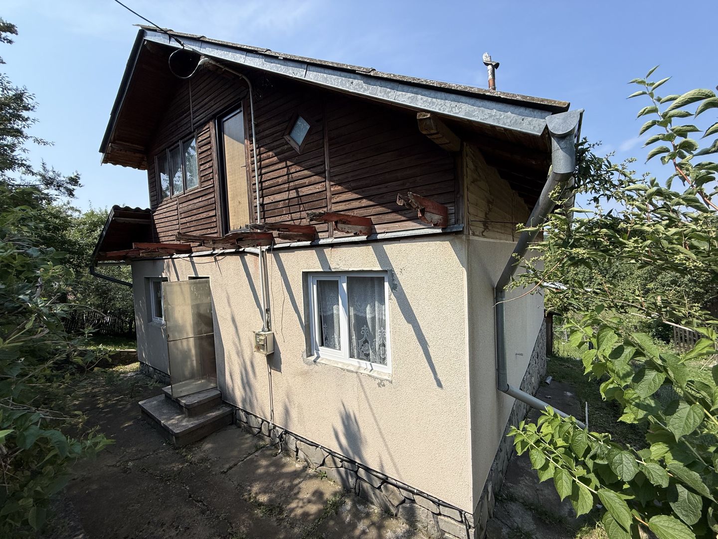 Casă parter+mansarda 80 mp+ teren intravilan 476 mp Sotrile Prahova ! - Poză 4