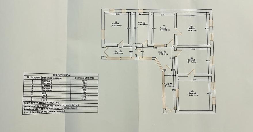 OFERTA VANDUTA  - Casa Izvin | 4 camere - 146 mp | Centrala gaz | Teren 3157 mp - Poză 14