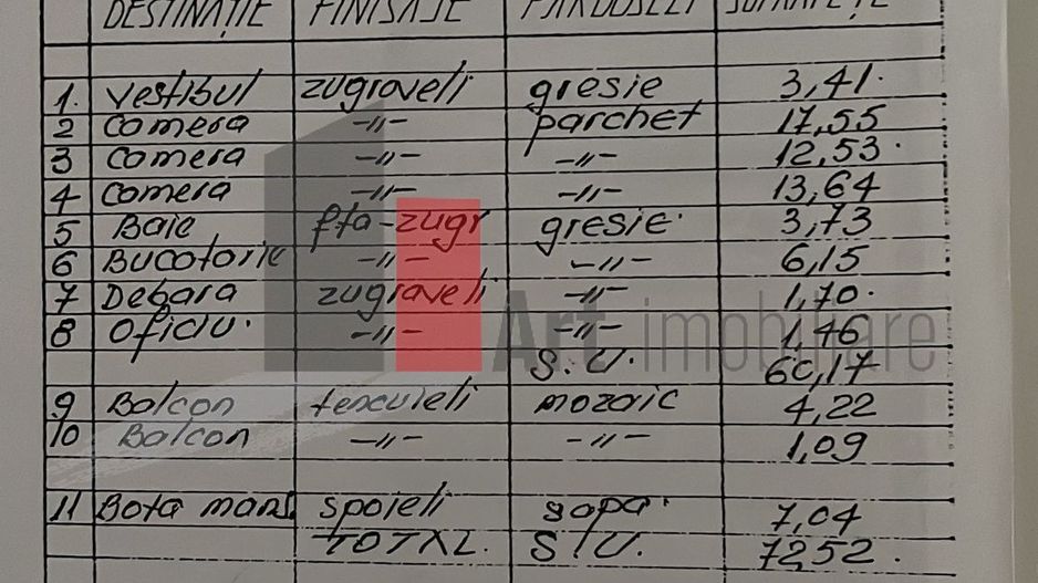 BUROU; CALEA  DOROBANTILOR; 3 camere - Poză 10