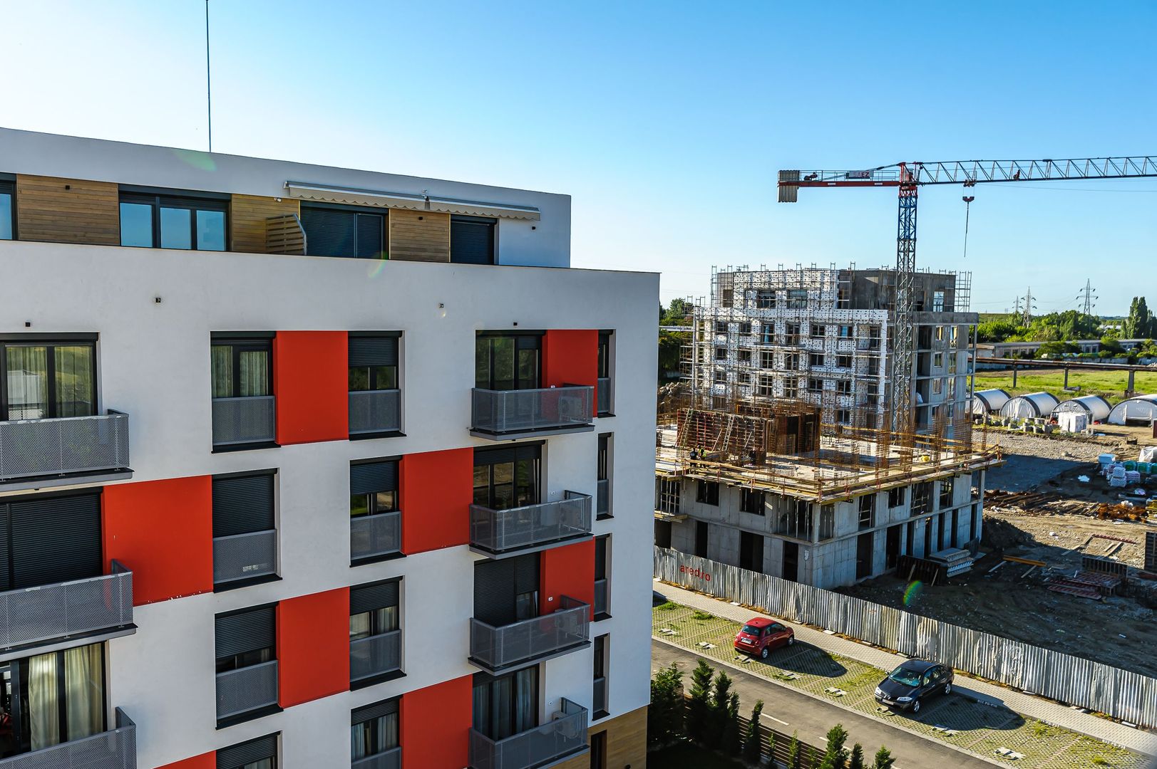 Apartament nou cu un dormitor la ARED CITY cartier RED9 IMAR - Poză 8