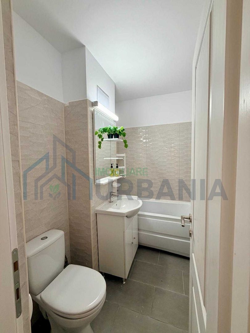 Apartament 1 cameră, 45 mp, recent renovat, mobilat, zona Nicolina, lângă Lidl, Iași - Poză 3