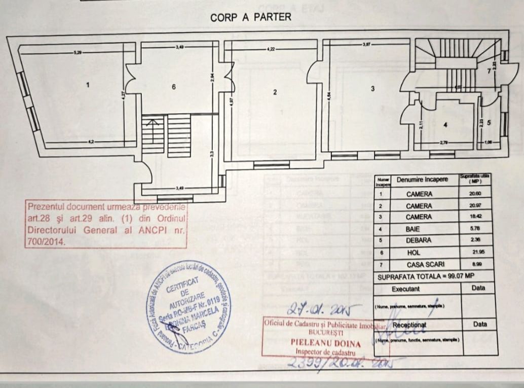 Vila interbelica si teren 501 mp in proprietate, un sigur proprietar ! - Poză 24