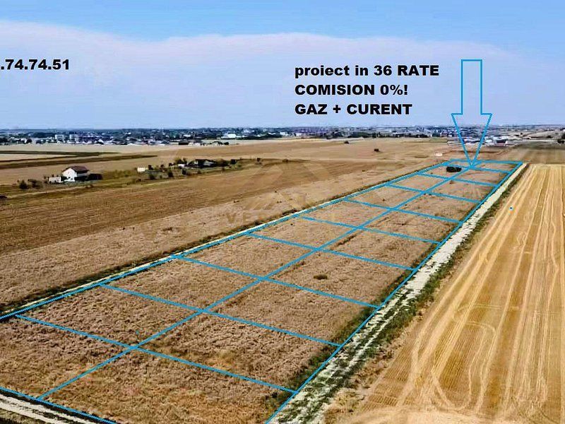 Teren in 36 RATE cu utilitati - com Berceni - Poză 4