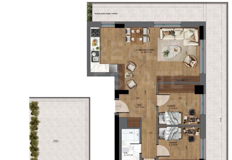 Vânzare, apartamente Premium, 4 camere, Azaleea Residence, București - Poză 11