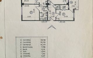 Apartament 3 camere Drumul Sării – 5 min de Metrou Orizont - Schiță 8