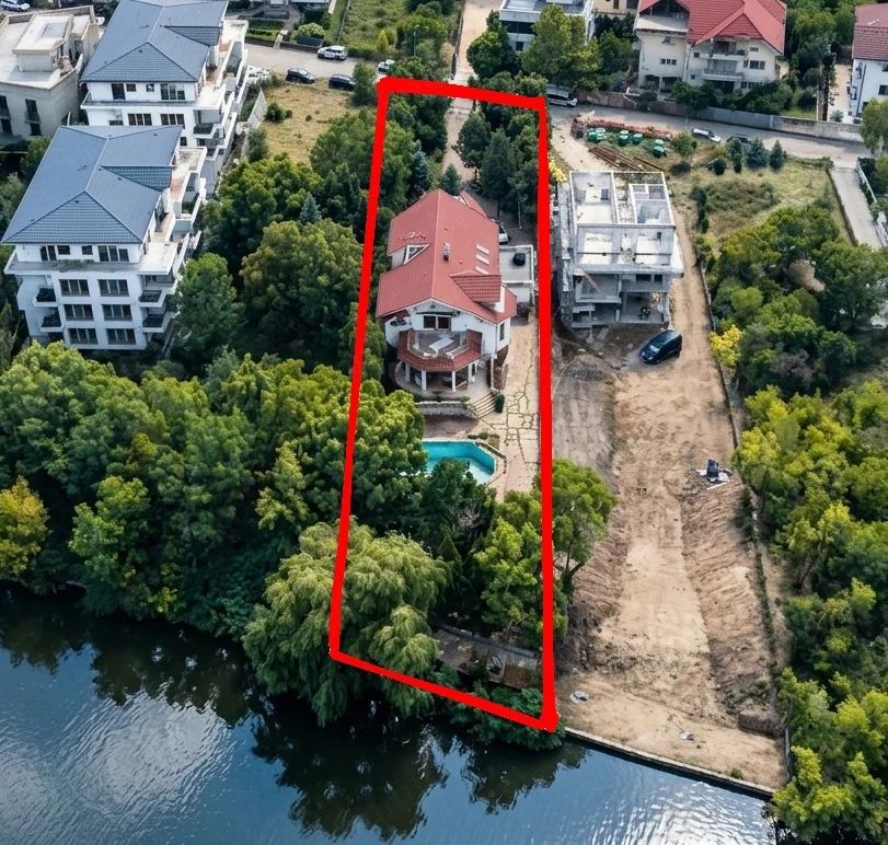 Proprietate rară pe Lacul Grivița | Teren 1902 mp + Vilă 568 mp | Nord Bucuresti - Poză 2
