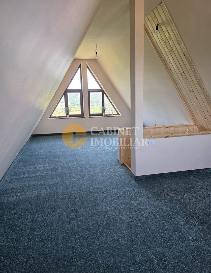 🌿🏡 Casă A-Frame 85 mp  utili 880 mp teren Chicerea Tomești 🏡🌿 - Poză 9