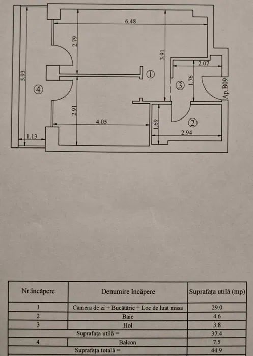 Apartament 2 camere cu loc de parcare inclus, et.1- Silk District - Poză 4