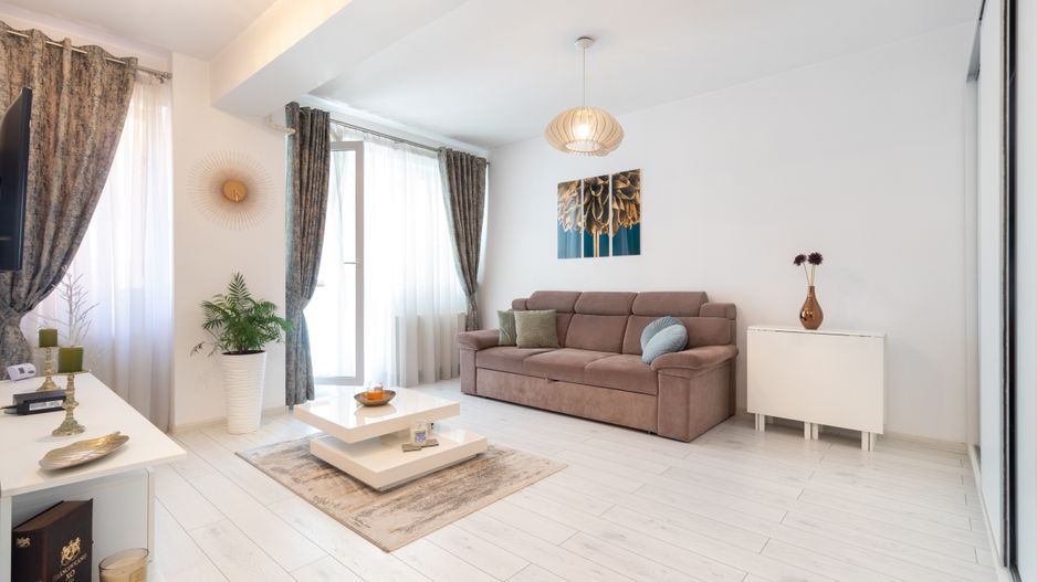 Vanzare 2 camere | Militari Residence | Living mare | Mobilat & utilat - Poză 3