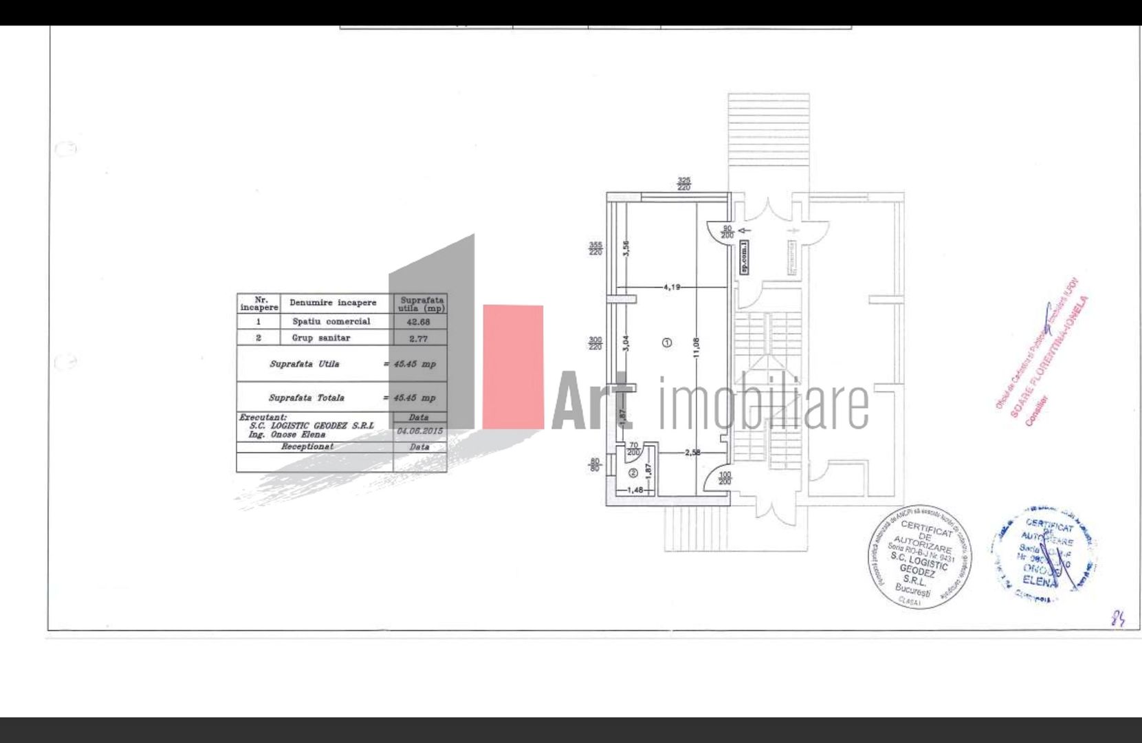 Spatiu comercial 2 etaje stradal, compartimentat - Poză 11