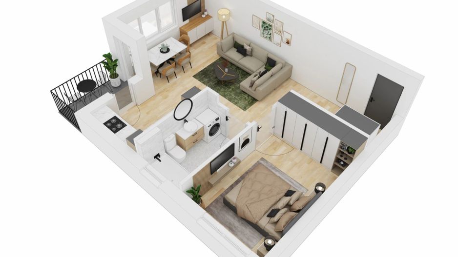 Apartament 2 camere – Șelimbăr - Poză 2