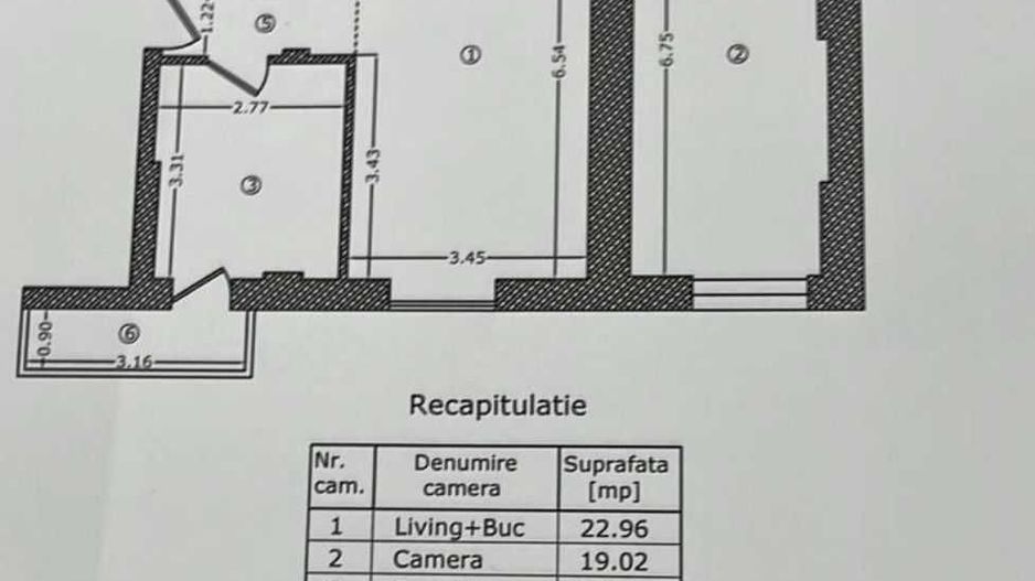 apartament 3 camere bloc nou - centrala proprie Viilor - Poză 8