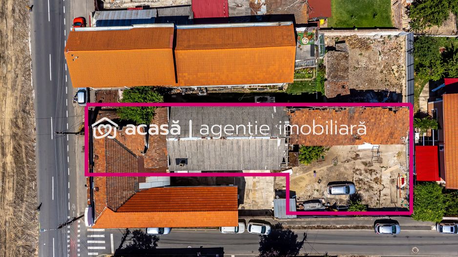 Spațiu comercial pe Calea Radnei – 964 mp teren + hală | 0% comision - Poză 1