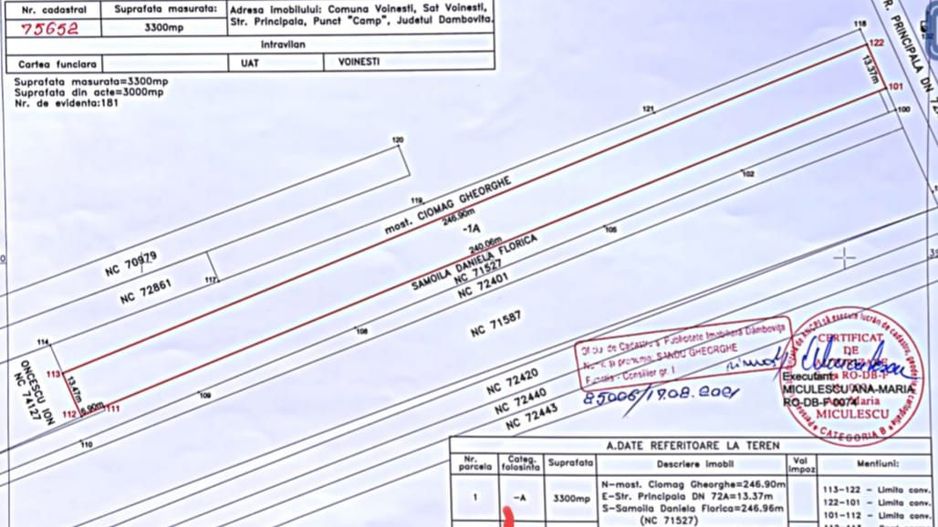 Oportunitate pentru investitie!Vanzare teren in Voinesti - Poză 2
