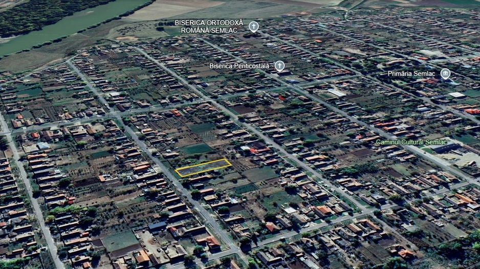 De vanzare Teren intravilan Semlac Arad 1344 mp - Poză 1