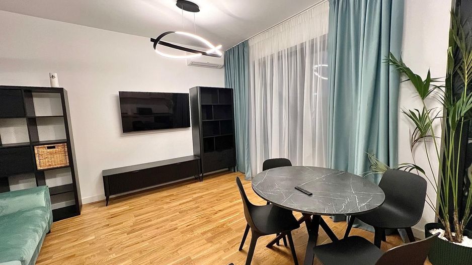 Studio cu gradina de 34 mp Pipera | De inchiriat | Complex cu piscina - Poză 5