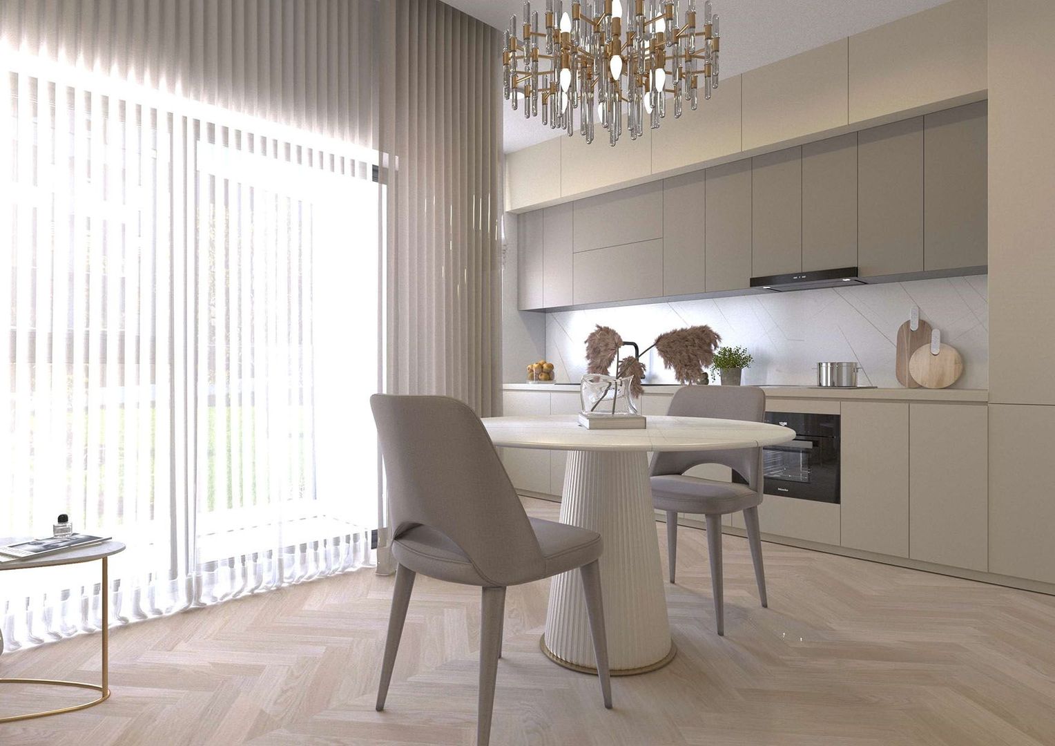 Apartament 43, Corp F – Studio | 38,51 mp | Etaj 3 | Jabri Nord Reside - Poză 2