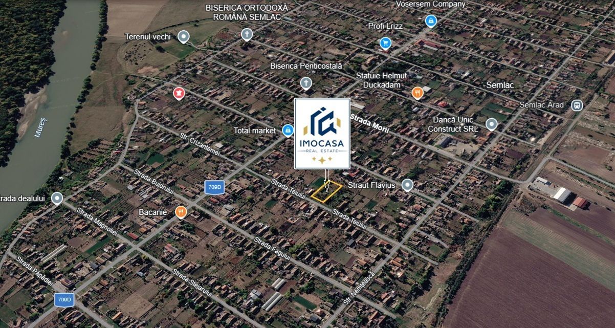 De vanzare Teren intravilan Semlac Arad 2.888mp - Poză 1