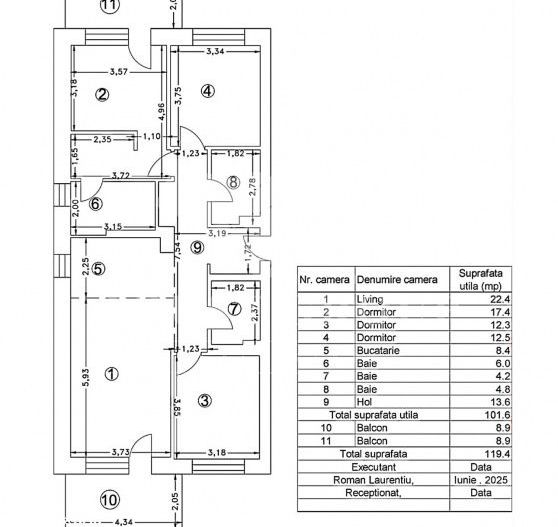 Apartament 4 camere Aviației | Loc de parcare - Poză 10