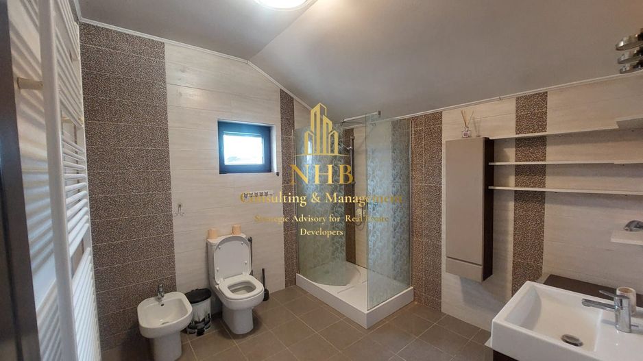 Vila de inchiriat 5 camere cu piscina -P+1- 208 mp Tunari- Pipera - Poză 39