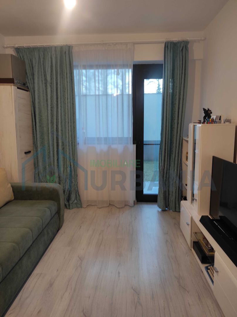 Apartament 1 cameră, Valea Lupului, bloc nou (2021), parter, curte proprie - Poză 2