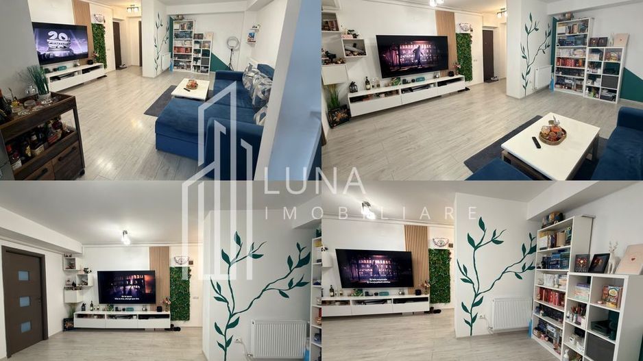 Apartament 2 camere | Tractorul | Bloc 2019 | Etaj 1 | Mobilat | 55mp - Poză 1